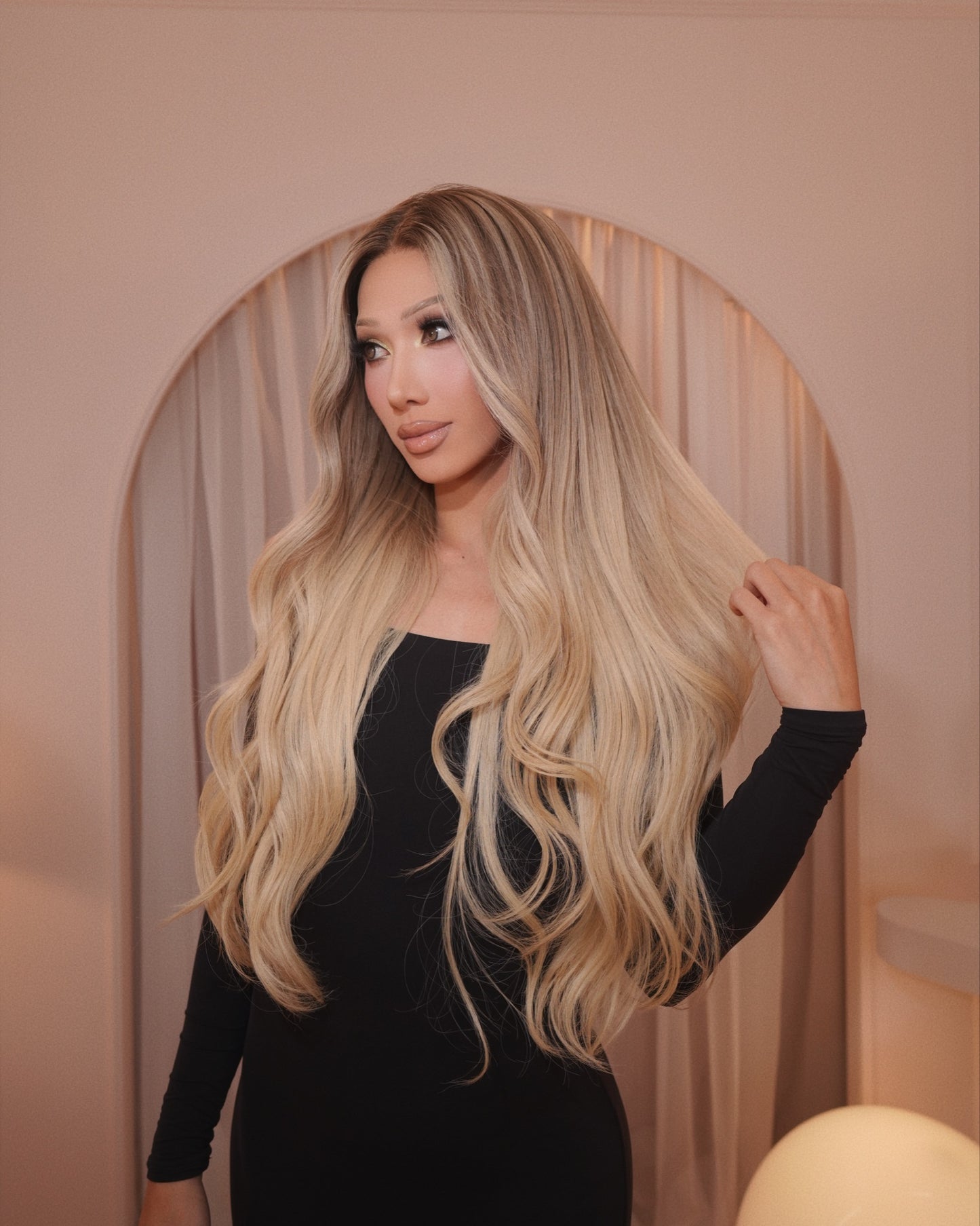Candice, Cream Balayage, Phantasy by Plastique Beauty, view 4