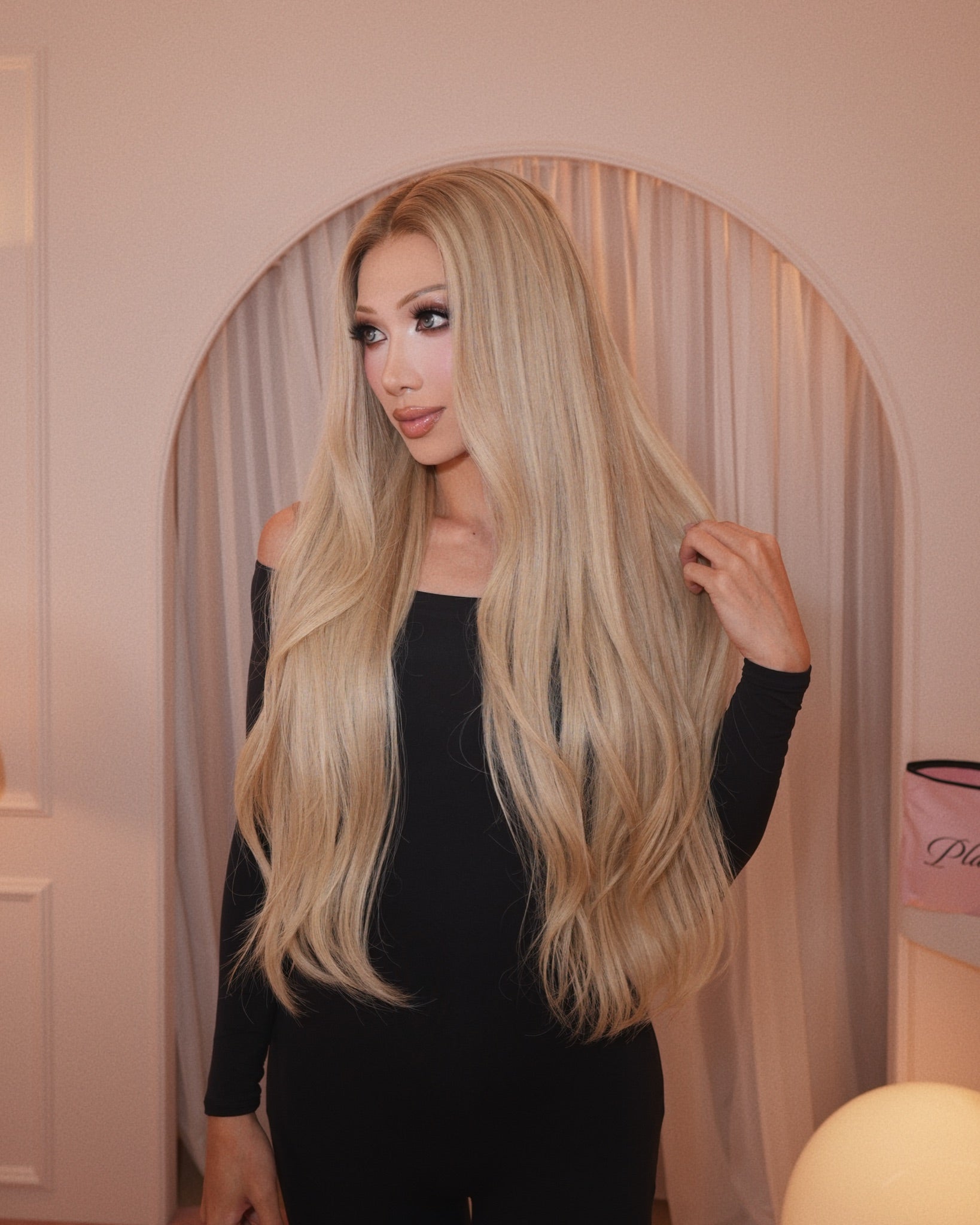 Sabrina, Beige Blonde, Phantasy by Plastique Beauty, view 5