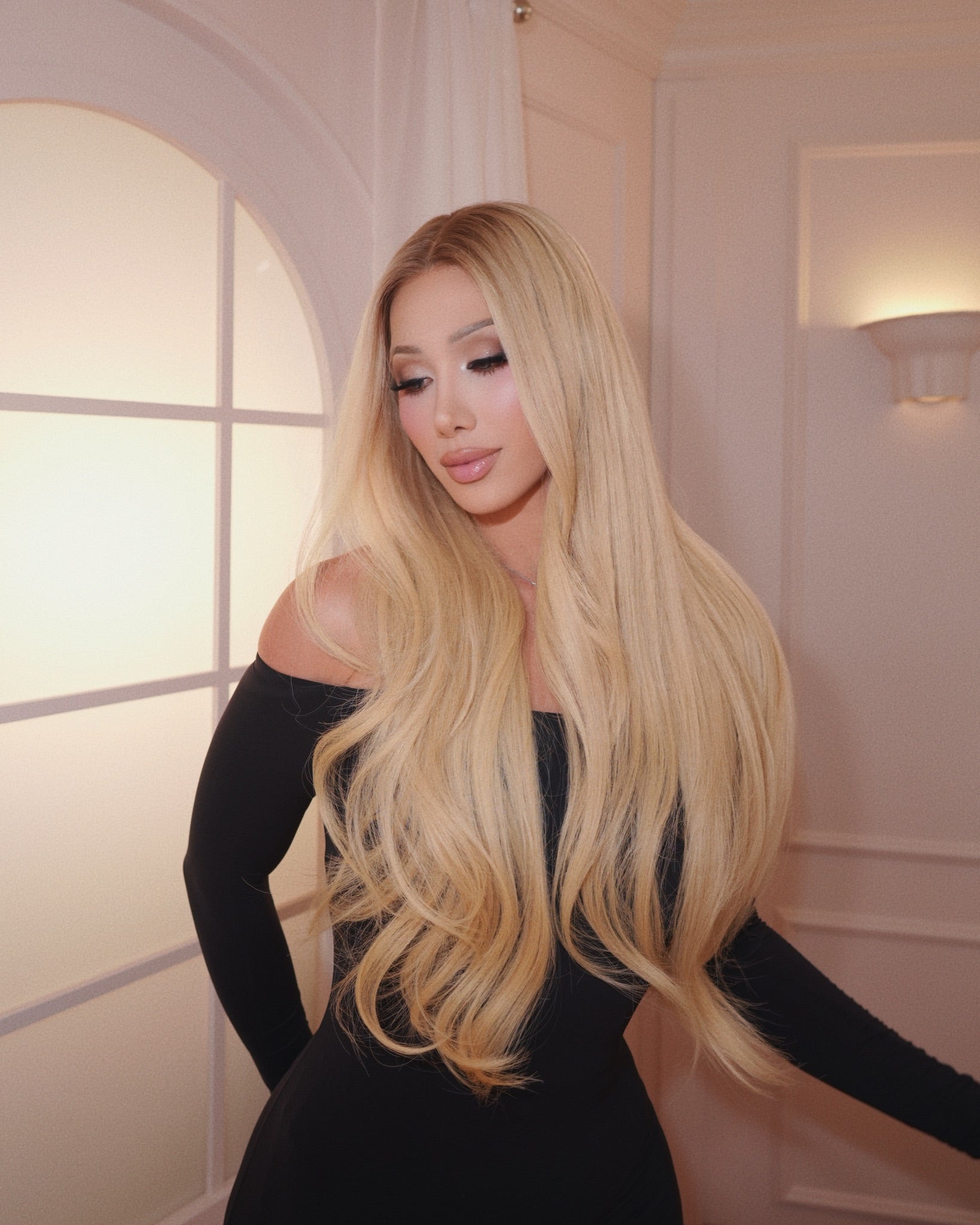 Zara, Golden Blonde, Phantasy by Plastique Beauty, view 3